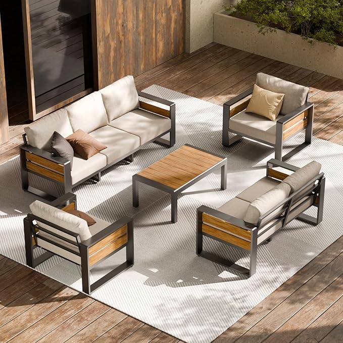 ZANDOR Aluminum Outdoor Patio Furniture - Image 8