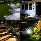 Solar Rock Lights Outdoor 4 Pack, Bright Solar Spotlights Outdoor Waterproof - Image 6