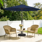 MEWAY 9ft Patio Umbrella Outdoor Table Umbrellas - Image 2