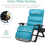 Best Choice Products Oversized Zero Gravity Chair, Folding Outdoor Patio - Image 5