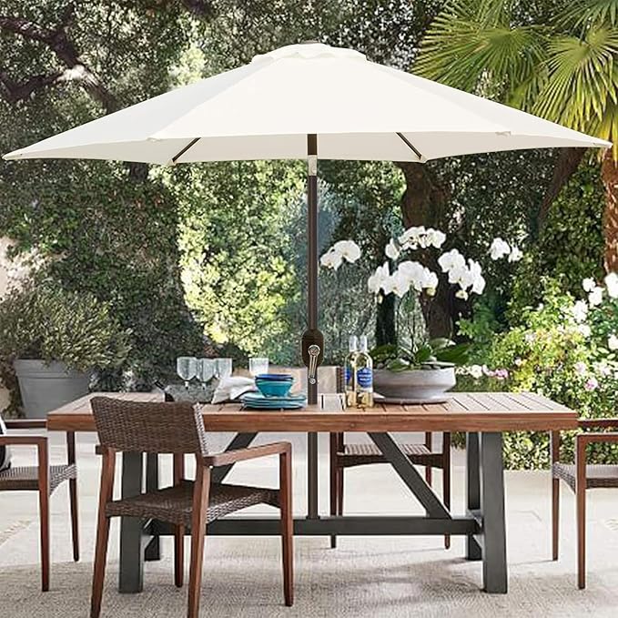 Blissun 7.5 ft Patio Umbrella, Yard Umbrella, Outdoor Market Umbrella - Image 6