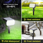 Solar Spot Lights Outdoor, 2-in-1 Solar Landscape Spotlights, 3 Lighting Modes - Image 6
