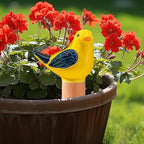 4 Pack Self Watering Bird Shaped Globes, Terracotta Vacation Planters Devices - Image 7