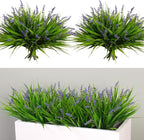 alyptus Artificial Flowers for Outdoors 24 Bundles Fake Monkey Grass Plants by ALYPTUS