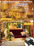 Smart String Lights With Voice Control Indoor Outdoor, Dimmable 12Modes Twinkle - Image 6