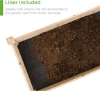 Best Choice Products 8x2ft Outdoor Wooden Raised Garden Bed Planter - Image 6
