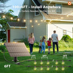 addlon 100FT Solar String Lights Outdoor - Image 7