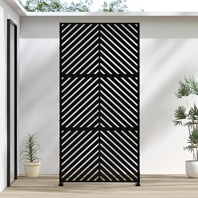 Casaphoria Metal Privacy Screen Outdoor by Casaphoria
