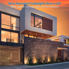 LEONLITE Dia. 4 Inch Well Lights Landscape LED In Ground, Grated Top, 5 Color - Image 2
