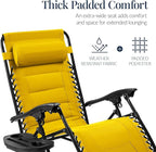Best Choice Products Oversized Padded Zero Gravity Chair, Folding Outdoor Patio - Image 4