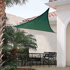 E&K Sunrise 17' x 17' x 17' Sun Shade Sail Triangle Canopy Shade Cover UV Block - Image 8