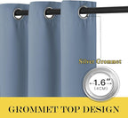 NICETOWN Room Darkening Short Curtain 54 inches Long - Image 6