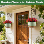4-Piece Set of 8-Inch Hanging Planters - Image 5