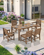 SERWALL Outdoor Expandable Dining Table 60" - Image 7