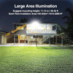 Onforu 200W LED Flood Lights Outdoor, 18000LM Bright Security Light, IP66 - Image 5