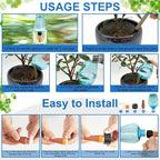 Ceramic Pots for Plant with Self Watering Globes, 10 inch Planters for Indoor - Image 7