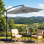 OLIXIS 9.7FT Offset Patio Umbrella - Image 6