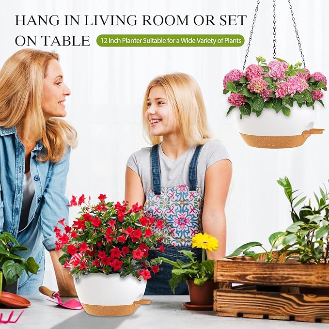 12 Inch Hanging Baskets 2 PC - Image 6