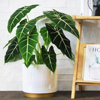 Gepege White Indoor Plant Pots for Plants, Large Ceramic Planter - Image 4