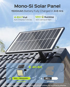 JACKYLED Solar Lights Outdoor Waterproof, Motion Sensor Security Flood Lights - Image 5