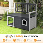VINGLI Outdoor Storage Bench - Image 6