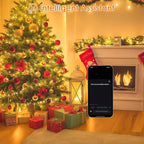 YIQU Smart Color Changing Christmas Lights, 66 FT 200 LED RGB String Lights - Image 7