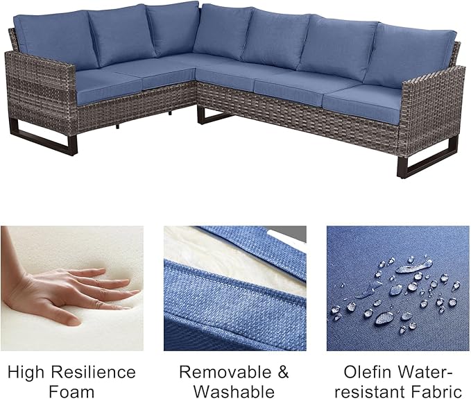 Belord Patio Sectional Furniture Set - Image 5