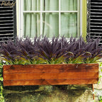 32 Pcs Artificial Grass Fake Grass Plants 17.3in Outdoor Plants UV Resistant - Image 4