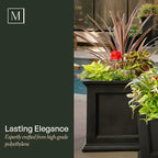 Mayne 5825W Fairfield Patio Planter - Image 3