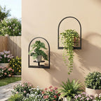 2 Pack Plant Stand Indoor Outdoor Hanging Planters - Image 8