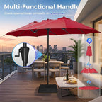 SUPERJARE 13FT Outdoor Umbrella - Image 5