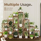BamWorld Tall Plant Shelf Stand - Image 2