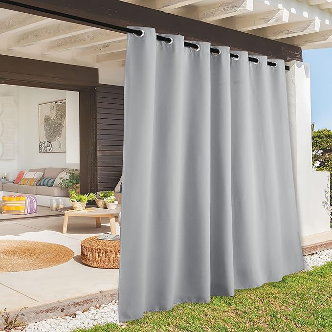 RYB HOME Outdoor Curtains Waterproof by RYBHOME