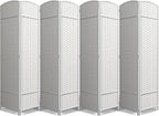 Sorbus 8 Panel Room Divider 6 ft. Tall by Sorbus