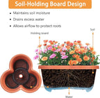 VECELO 5 Tier Vertical Garden Planter, Self Watering Stackable Planters - Image 4