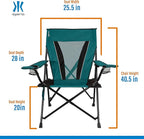 Kijaro XXL Dual Lock Portable Camping Chair - Image 3