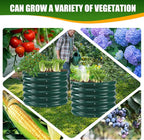 17" Tall Elevated Round Metal Rised Garden Bed- 2'x2' in Size and 0.8MM Thick - Image 5