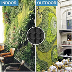 64 Pockets Hanging Planter Bags, Hanging Vertical Wall Mounted Plant Planting - Image 6