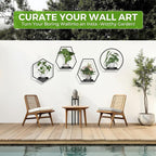 Wall Planters for Indoor Plants, Plant Frames Wall Decor Living Room Plant - Image 5