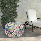LVTXIII Indoor/Outdoor Extra Large Inflatable Ottoman Pouf D31 x H14 Inch - Image 2