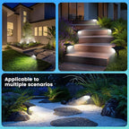 Solar Spot Lights Outdoor IP68 Waterproof, Ultra-Bright Performance，Simple Modes - Image 7