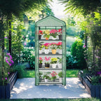 Mini Greenhouse for Indoor Outdoor, Plant Green House 4-Tier Rack Stand - Image 7