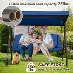 3 in 1 Outdoor Porch Swing - Image 2