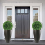 2 Packs 21 inch Tall Planter, Indoor Outdoor Round Planter - Image 4