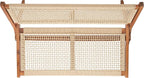 SAFAVIEH Outdoor Collection Kobina Natural Acacia Wood/Natural Rope Foldable - Image 6