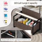 Tangkula 40 Gallon Outdoor Bench - Image 6