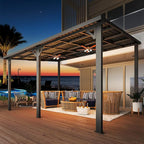 AECOJOY 14' x 10' Outdoor Hardtop Gazebo Pergola - Image 4