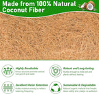 Riare 4 Pack 24 Inch Rectangle Coconut Liners - Image 3