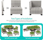 9-Piece Outdoor Patio Furniture Set - Image 2