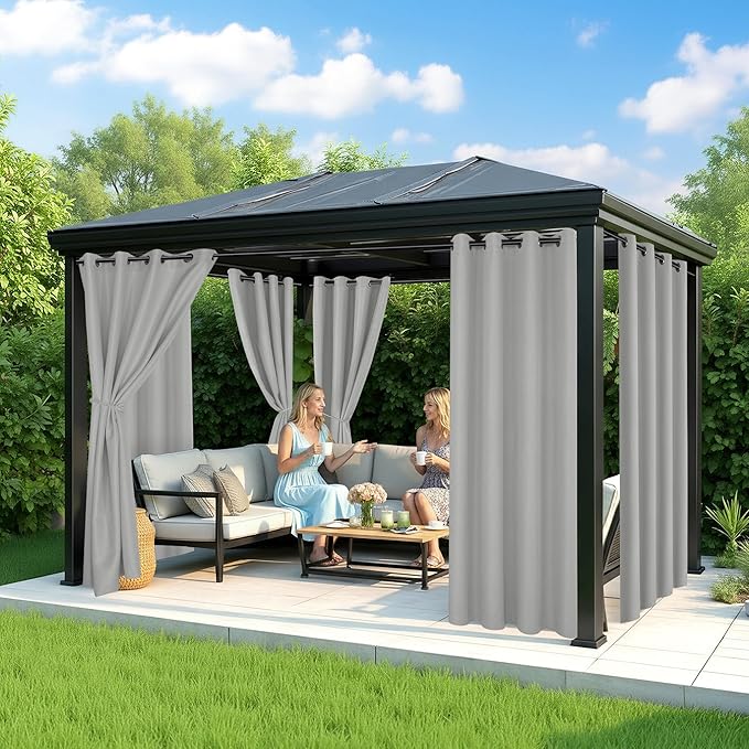 Patio Curtains Outdoor Waterproof - Image 4